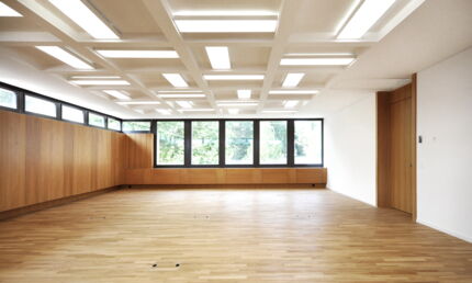 Einbau eines neuen Gerichtssaals im AEW-Hochhaus