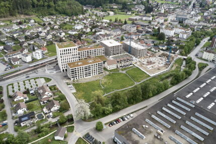 Städtebauliche Entwicklung, Wettbewerb  1. Rang