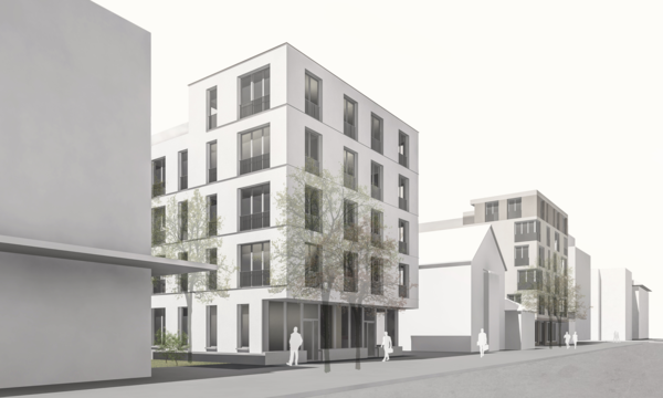 Mehrfamilienhaus mit Zahnarztpraxis