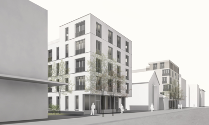 Mehrfamilienhaus mit Zahnarztpraxis