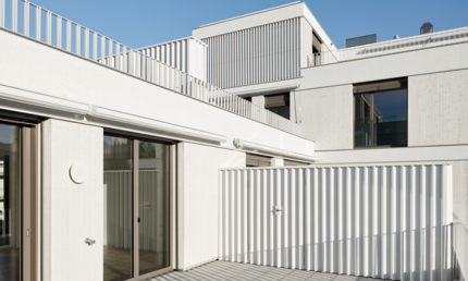 Mehrfamilienhaus Dreiklang , Wettbewerb 1. Rang