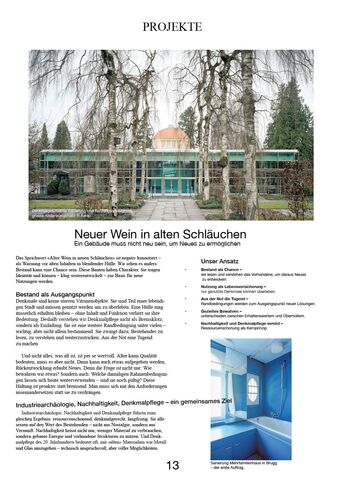 Auszug aus der Jubiläumszeitung