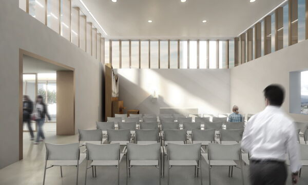 Weiterentwicklung des Kirchgemeindehauses, Wettbewerb 1. Rang