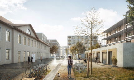 Transformation eines Areals Studienauftrag, Lauématt