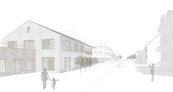 Studienauftrag, Dorfplatz 2