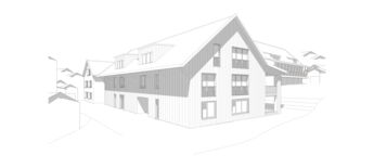 Neubau von drei Mehrfamilienhäusern