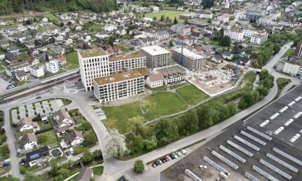 Städtebauliche Entwicklung, Wettbewerb  1. Rang